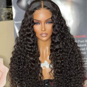 5x5 Glueless Kinky Curly Wig – Natural, Voluminous Human Hair Wig
