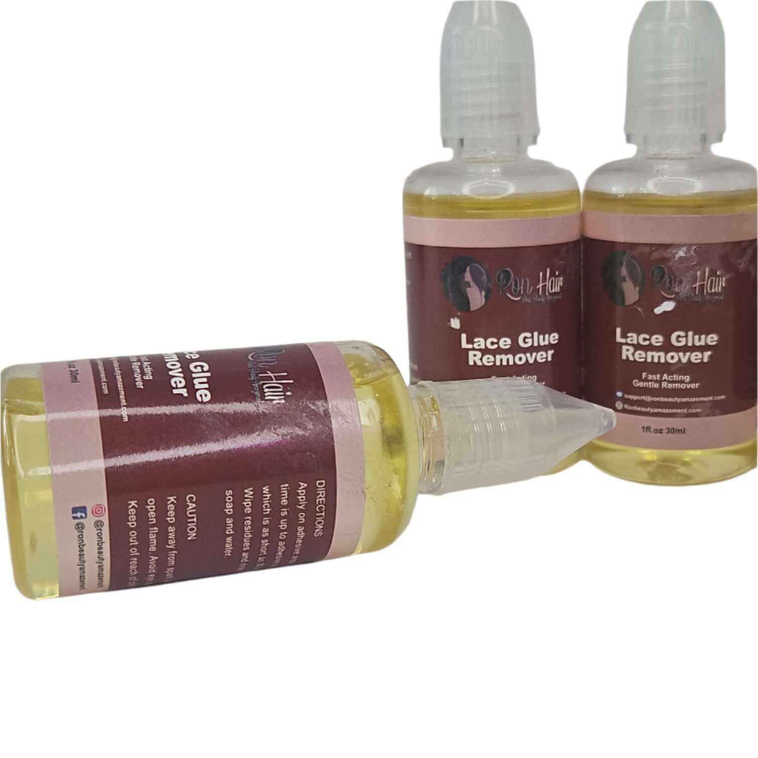 Lace Glue Remover – Gentle Adhesive Solvent for Wigs, Frontals & Closures - Image 3