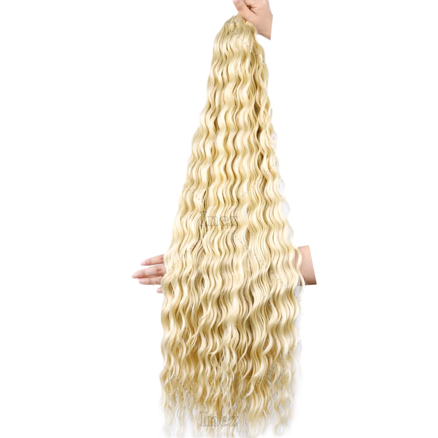 Long Deep Wave Hair – Natural Synthetic Extensions - Image 8