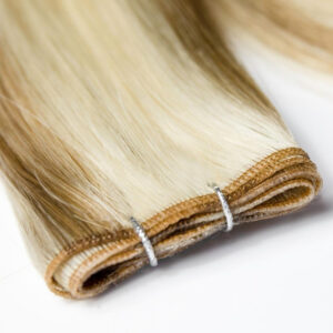 18" Genius (Hybrid) Extension – 100% Virgin Human Hair, Seamless Flat Weft for All Hair Types