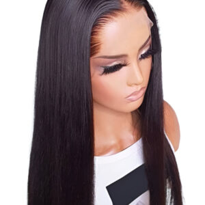 Straight Human Hair Wig - Natural Hairline
